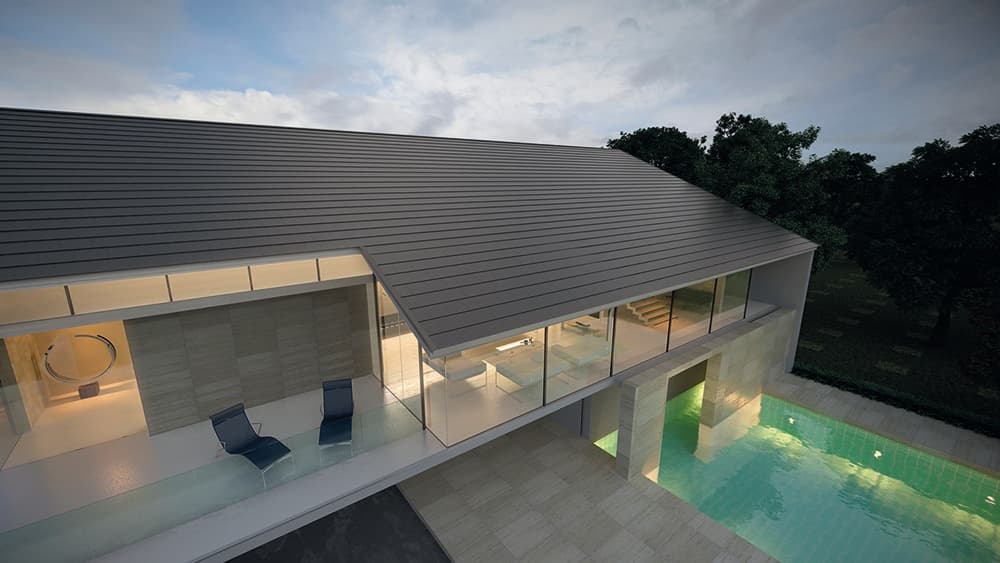 Concrete Roof Tile for modern house (1)