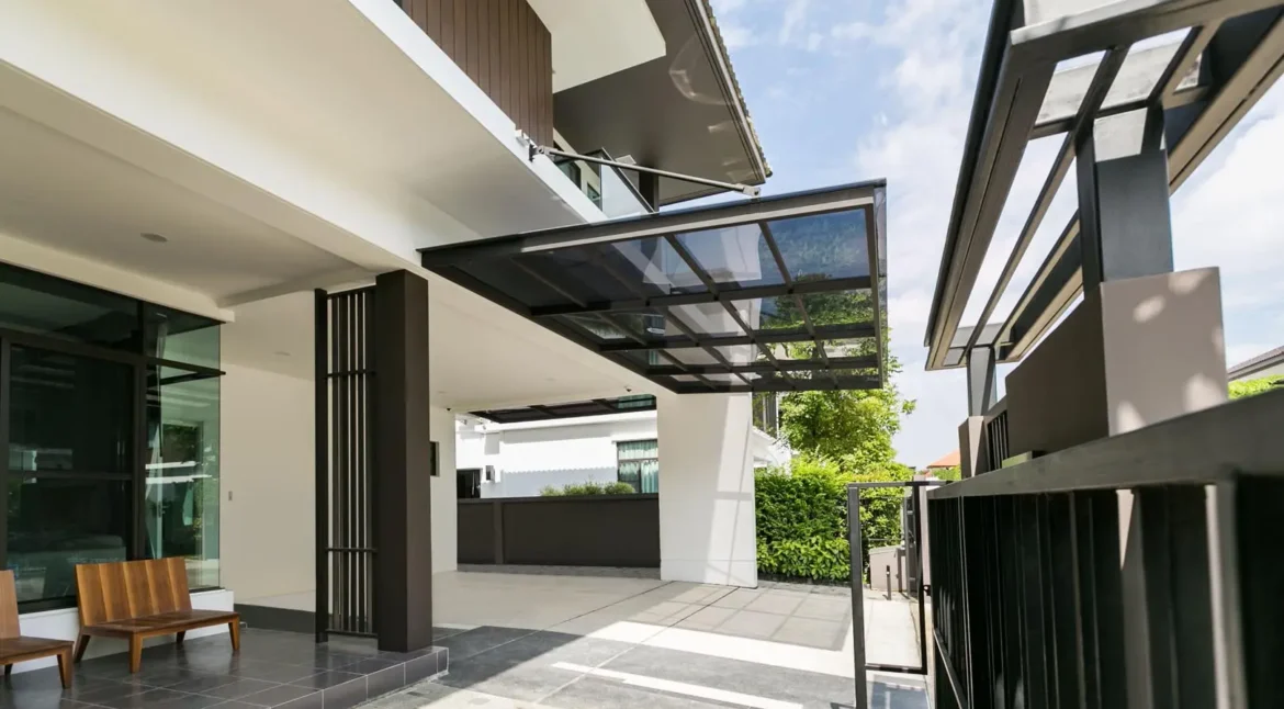 Modern Acrylic Roof for car park