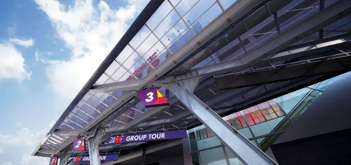 Modern Acrylic Roof for Public Car Park