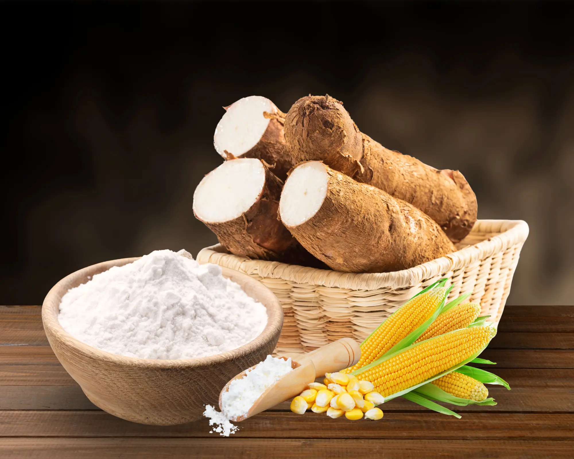 Corn and Tapioca starch supplier from Asia