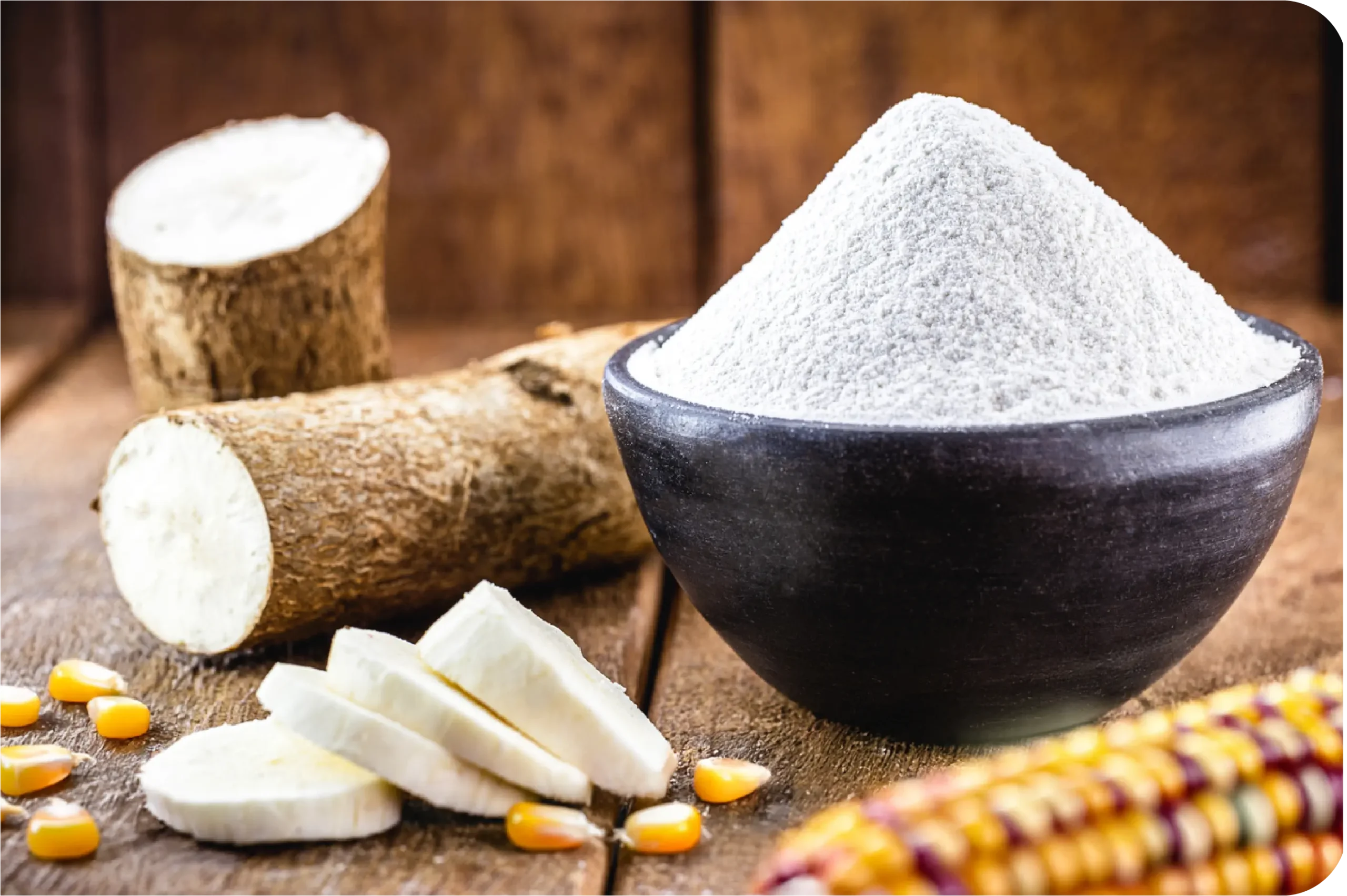 Quality corn and tapioca starch supplier from Asia