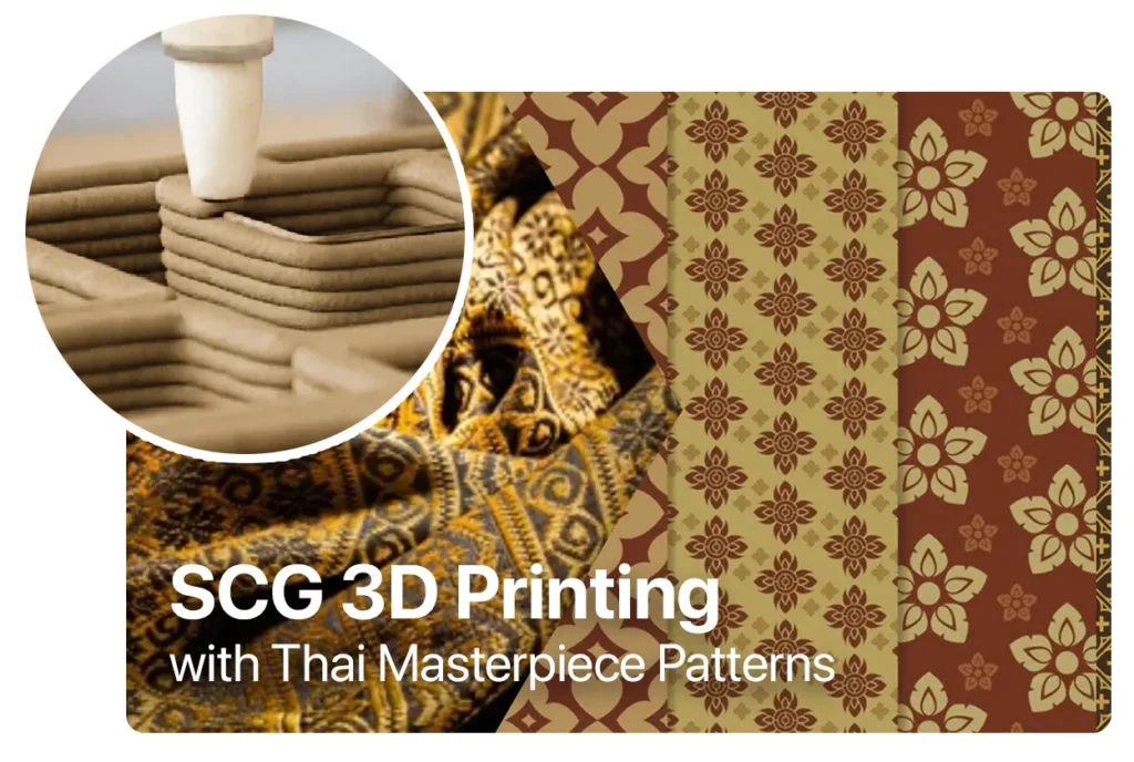 3D Printing Thai Pattern