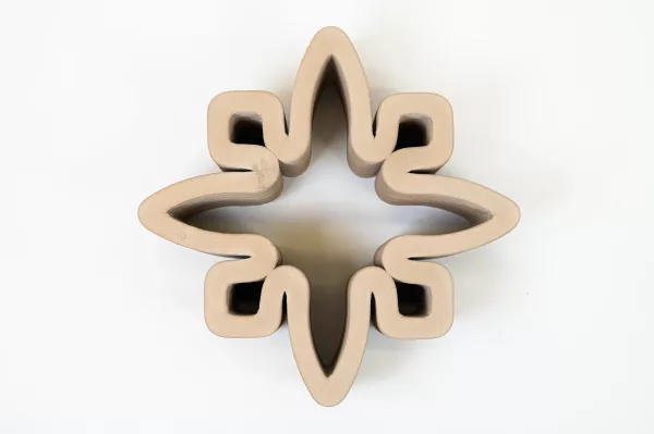 3D Printing Mortar-Lamphun Brocade Silk