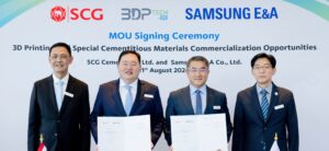 CPAC and Samsung E&A Sign MOU for Global 3D Printing and Cementitious Technology