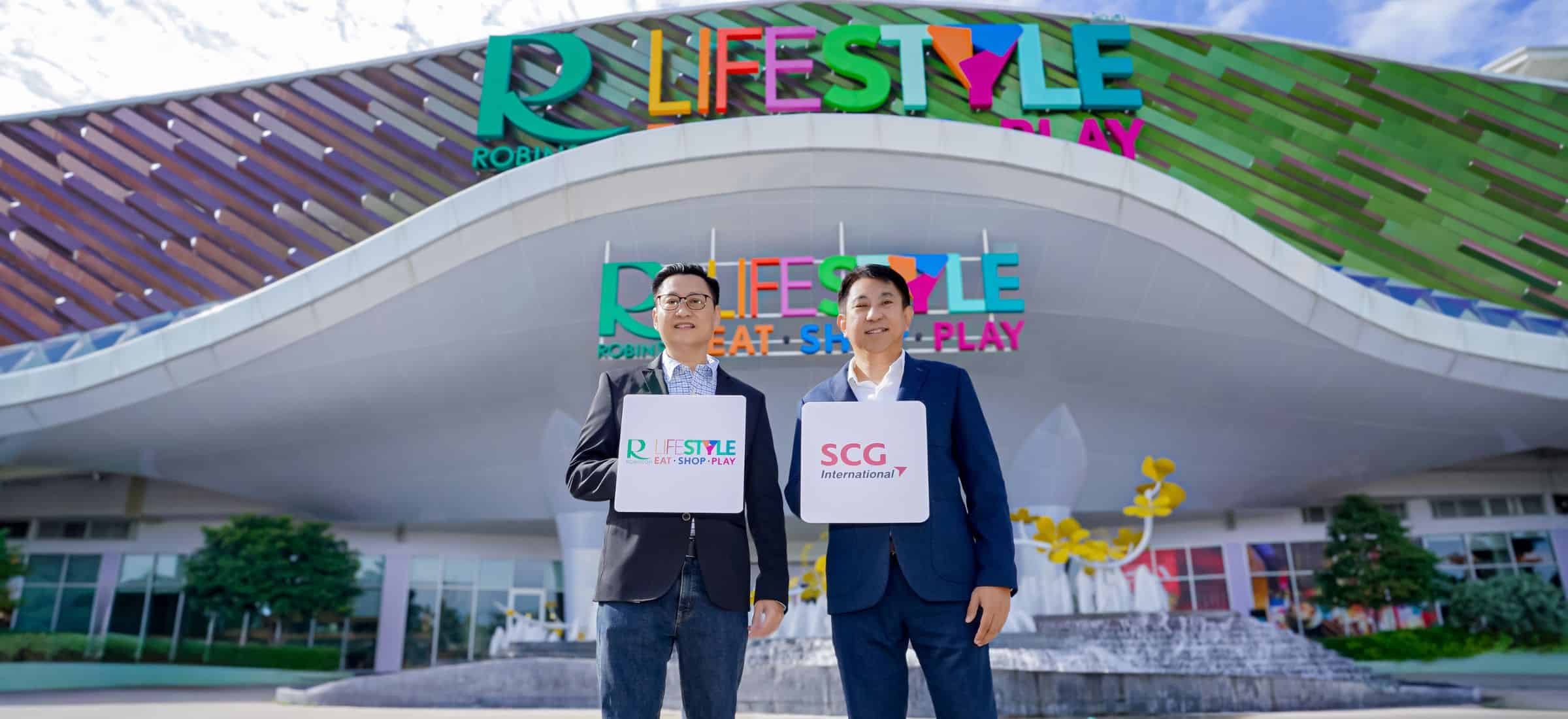 partner with Robinson Lifestyle, installed LED street light by SCG International