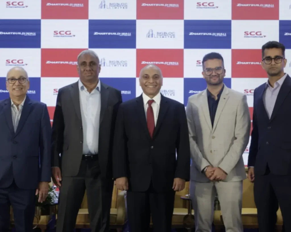 ZMARTBUILD Wall by NXBLOC factory inauguration event India