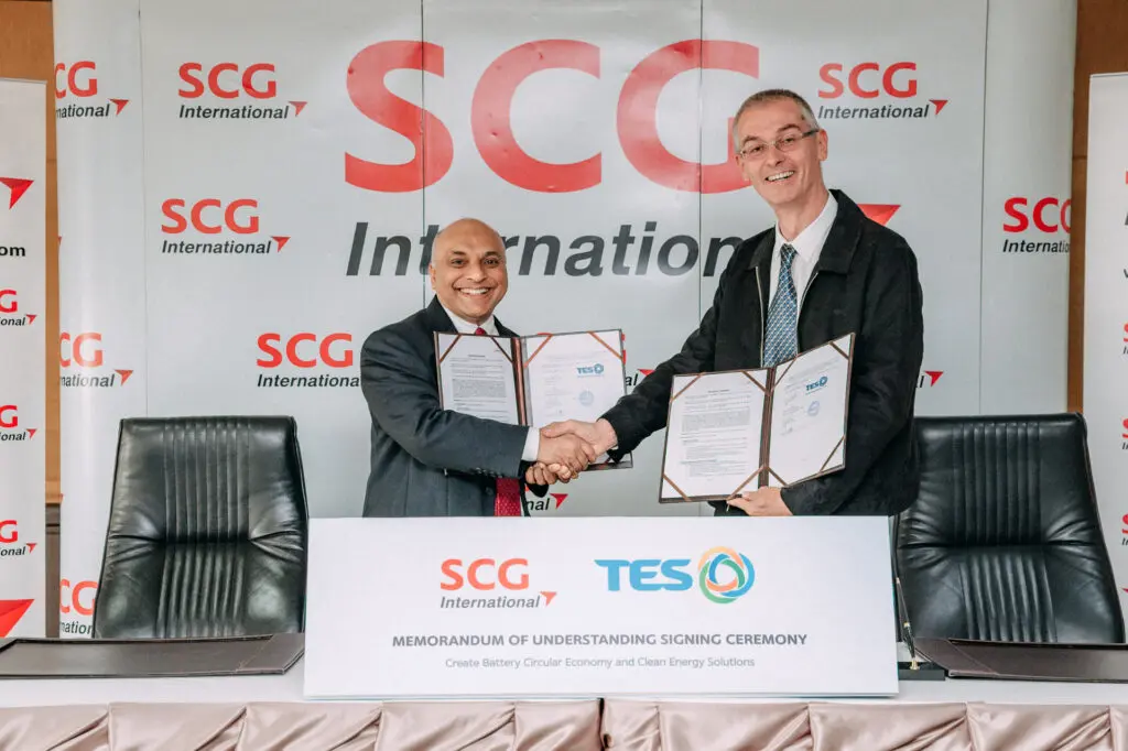 SCG International x TES Drive EV Battery Recycling
