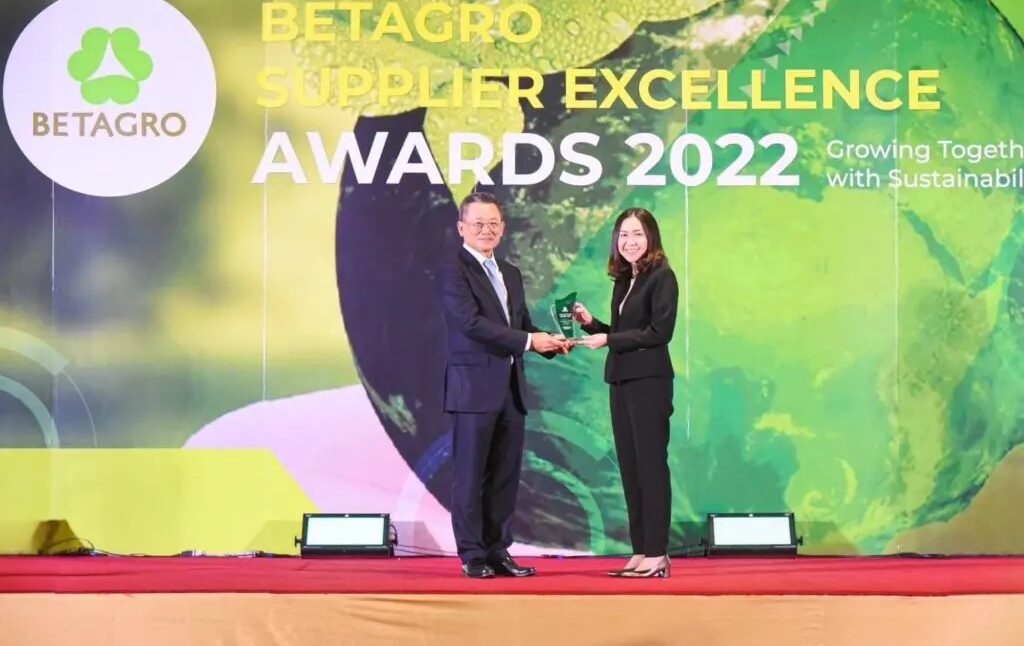 SCG International receives BETAGRO Supplier Excellence Awards 2022
