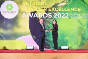 SCG International receives BETAGRO Supplier Excellence Awards 2022