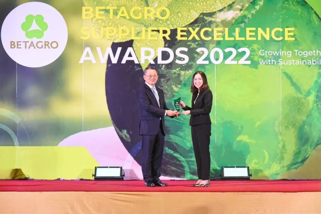SCG International receives BETAGRO Supplier Excellence Awards 2022