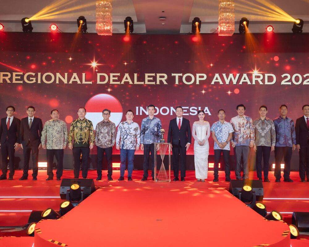 SCG International top dealer award