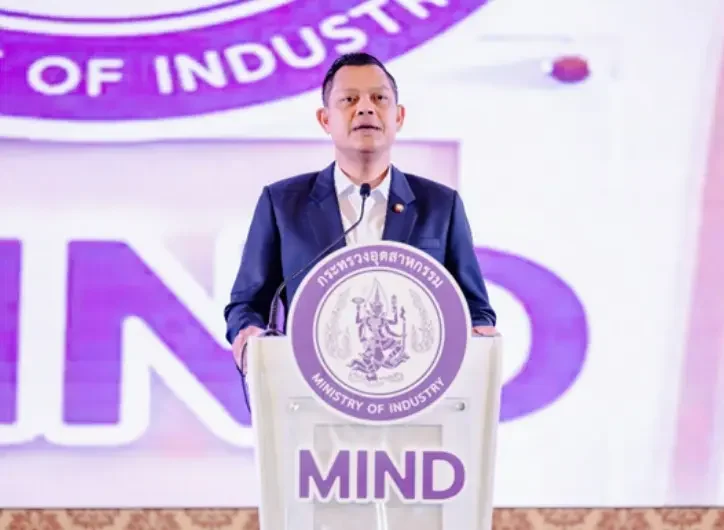 รมว อุตสาหกรรม กับ SCG Internation