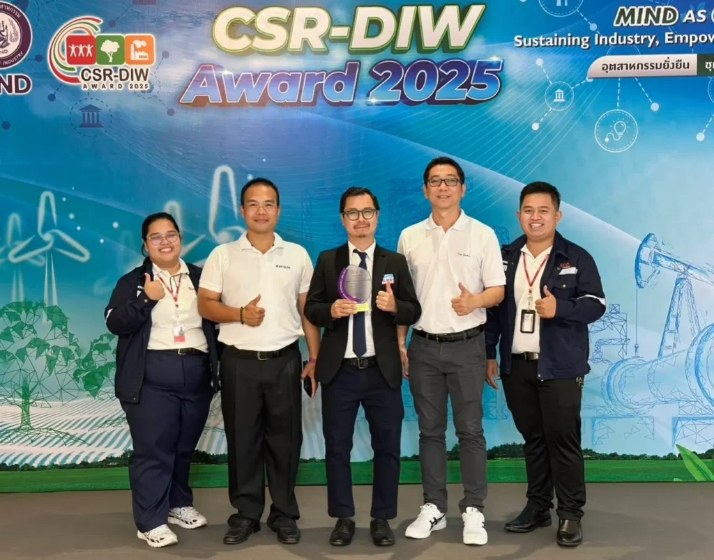 Scgc Csr SCG Wins CSR-DIW Continuous Award 2025 for Sustainability