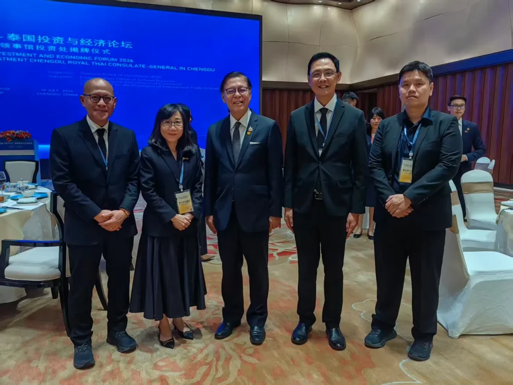 SCG executives joined the Thailand Business Roadshow to Chengdu 2026 and the opening ceremony of the BOI Office in Chengdu