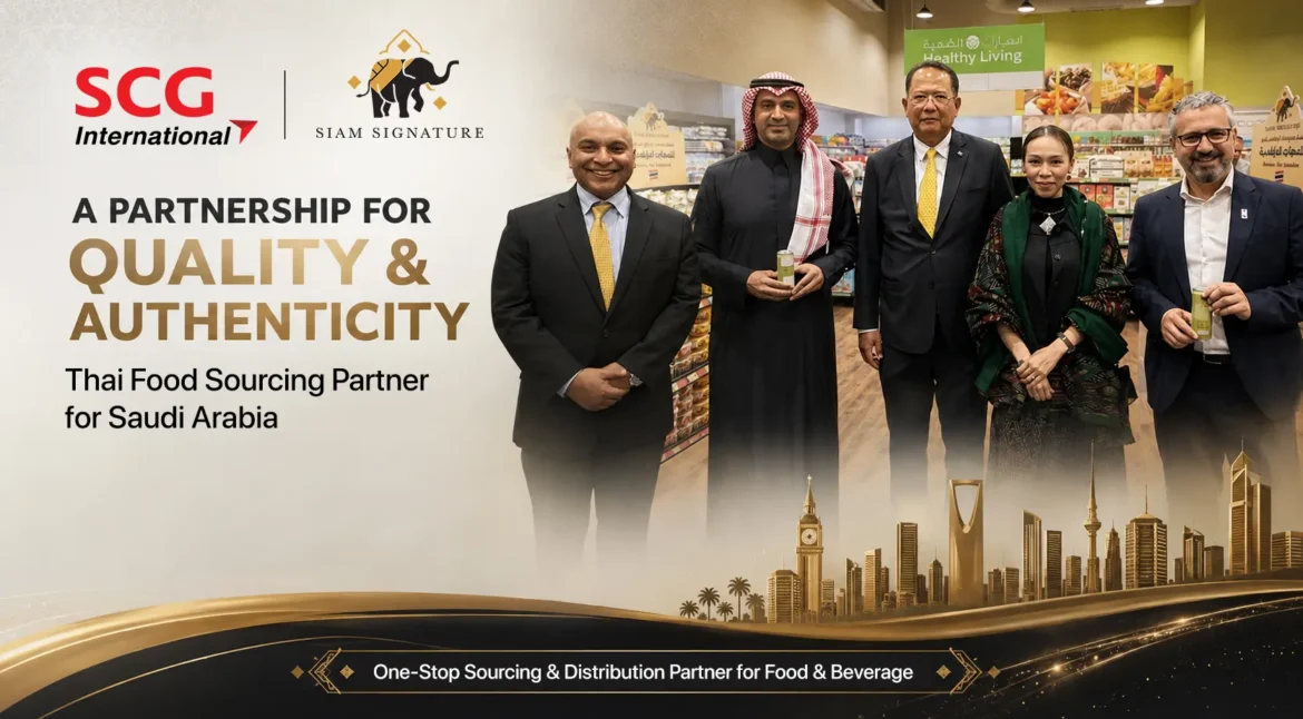 Thai food sourcing partner for Saudi Arabia Siam Signature