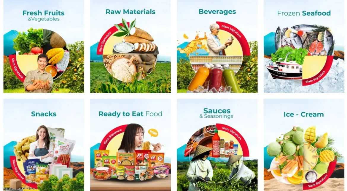 export partner for Thai food products by Siam Signature