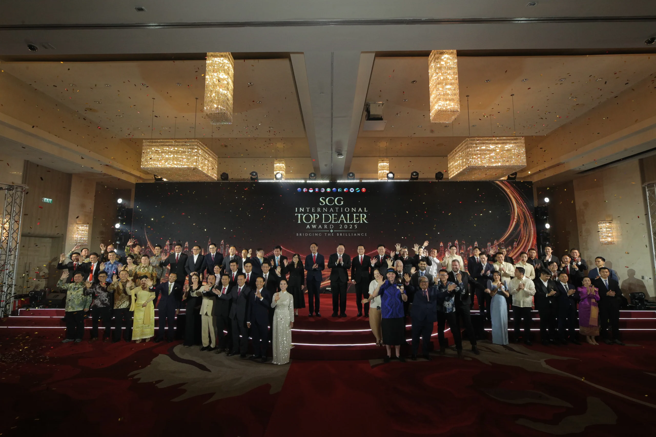 SCG Celebrates Over 50 International Dealer Partners at SCG INTERNATIONAL TOP DEALER AWARD 2025