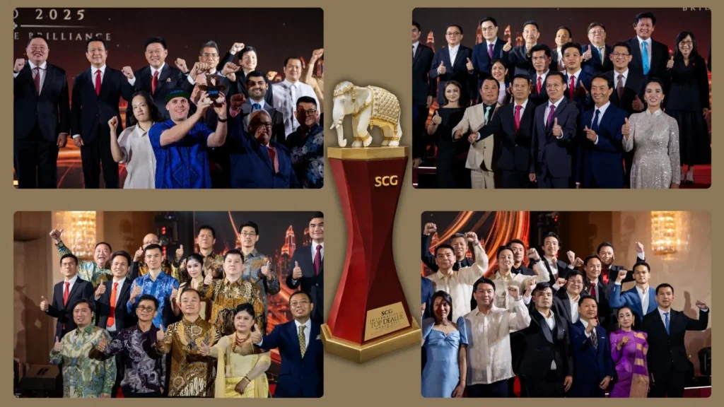 SCG Celebrates Over 50 International Dealer Partners at SCG INTERNATIONAL TOP DEALER AWARD 2025