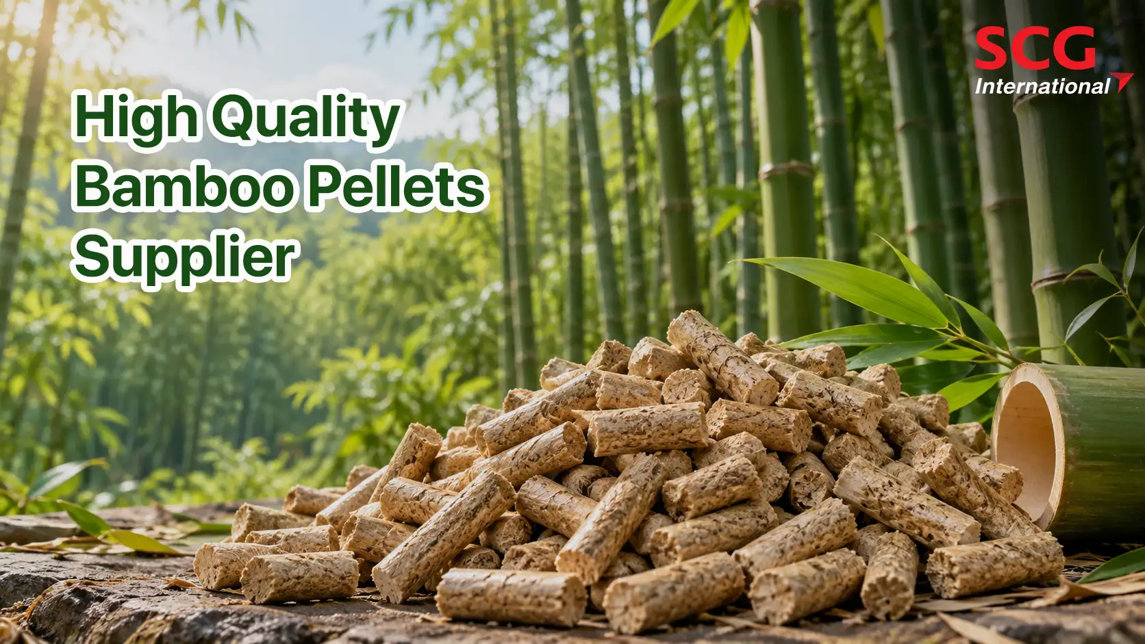 High Quality Bamboo Pellets Supplier